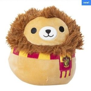 Squishmallows 6.5 inch Gryffindor Lion Harry Potter Brand New